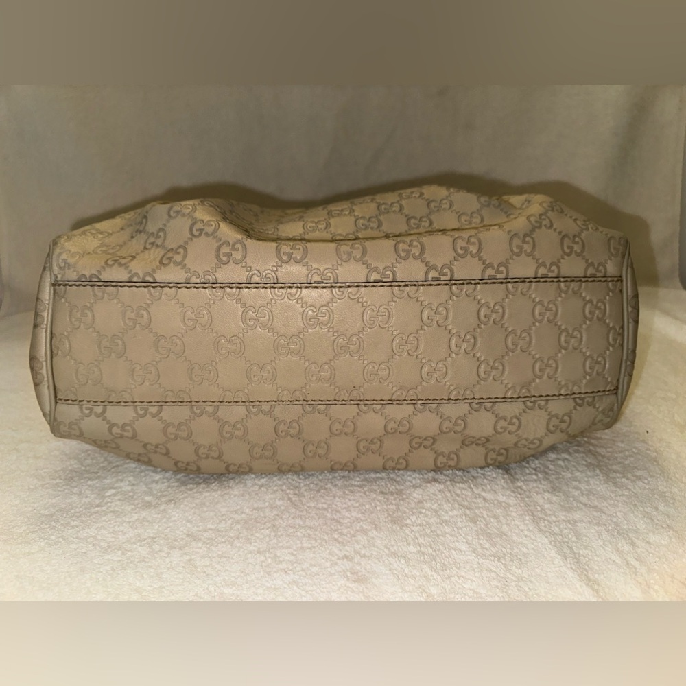 Gucci Beige Guccissima Leather Medium Sukey Tote bag. - Picture 3 of 11